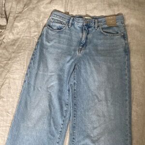 Super wide leg jean